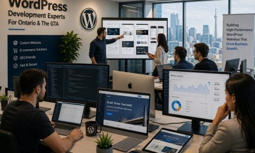 WordPress Development Ontario services for businesses across the GTA by Inqsys Technologies